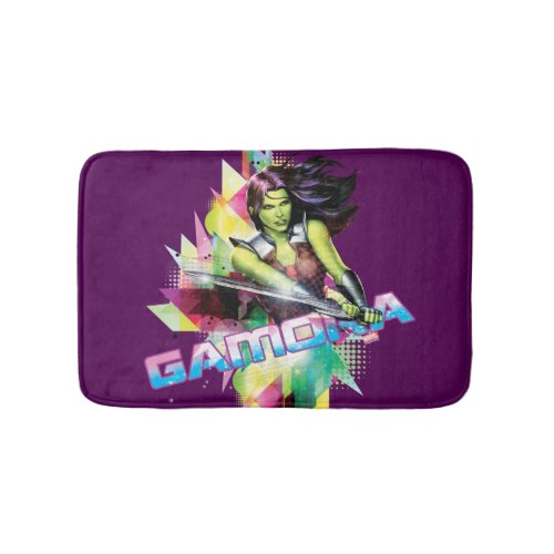 Guardians of the Galaxy  Gamora Neon Graphic Bath Mat