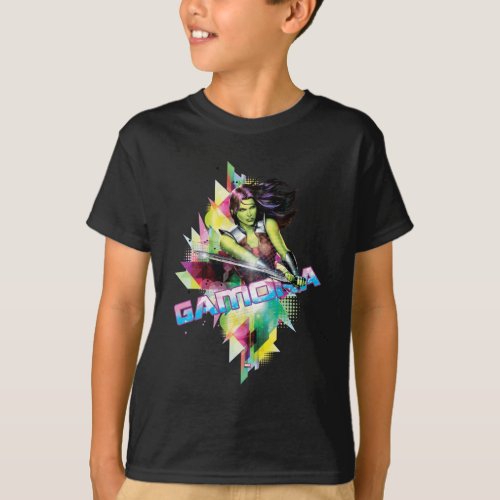 Guardians of the Galaxy  Gamora Neon Graphic T_Shirt