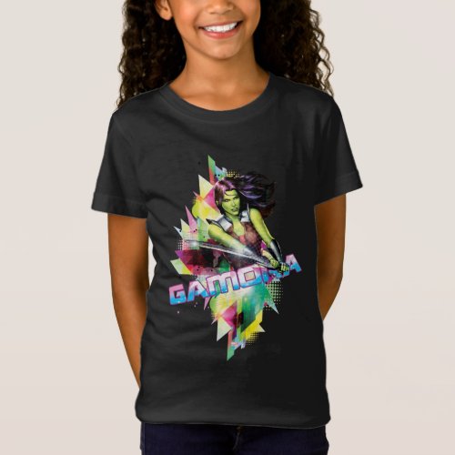 Guardians of the Galaxy  Gamora Neon Graphic T_Shirt