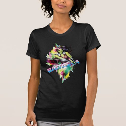 Guardians of the Galaxy  Gamora Neon Graphic T_Shirt