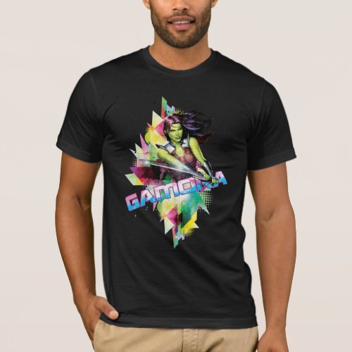 Guardians of the Galaxy  Gamora Neon Graphic T_Shirt