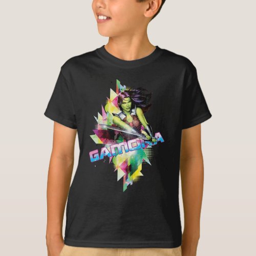 Guardians of the Galaxy  Gamora Neon Graphic T_Shirt