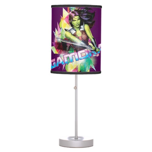 Guardians of the Galaxy  Gamora Neon Graphic Table Lamp
