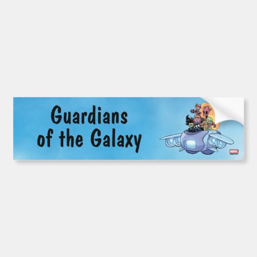 Guardians of the Galaxy  Gamora Pilots Ship Bumper Sticker
