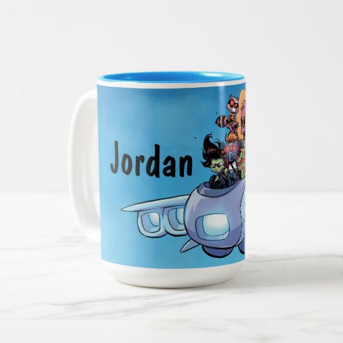 Guardians of the Galaxy  Gamora Pilots Ship Two_Tone Coffee Mug