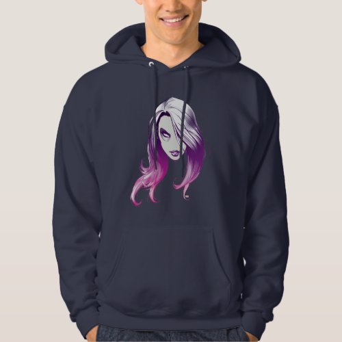 Guardians of the Galaxy  Gamora Watercolor Hoodie