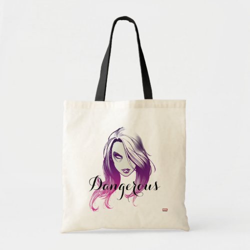 Guardians of the Galaxy  Gamora Watercolor Tote Bag