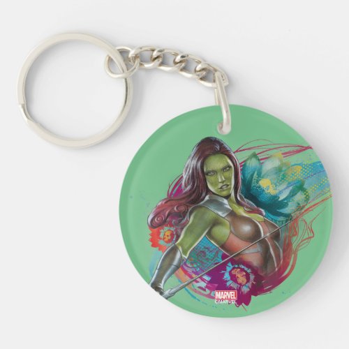 Guardians of the Galaxy  Gamora With Sword Keychain
