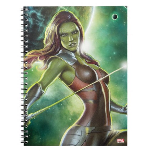 Guardians of the Galaxy  Gamora With Sword Notebook