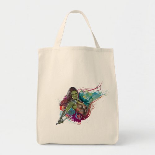 Guardians of the Galaxy  Gamora With Sword Tote Bag