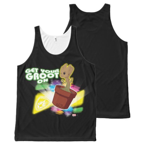 Guardians of the Galaxy  Get Your Groot On All_Over_Print Tank Top