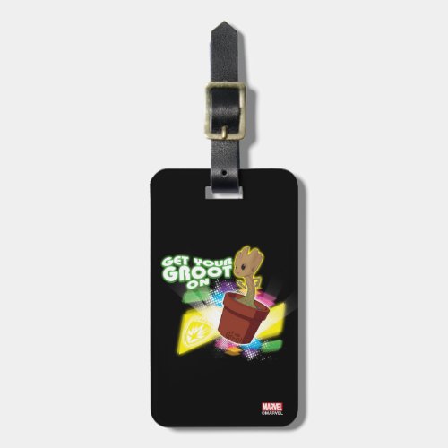 Guardians of the Galaxy  Get Your Groot On Luggage Tag