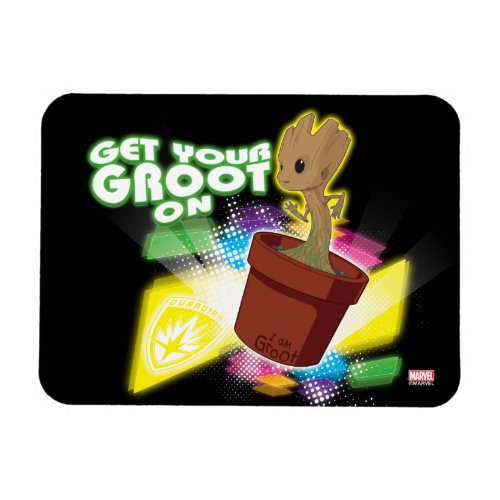 Guardians of the Galaxy  Get Your Groot On Magnet