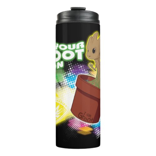 Guardians of the Galaxy  Get Your Groot On Thermal Tumbler