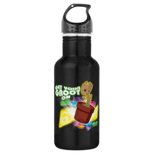 Guardians of the Galaxy  Get Your Groot On Water Bottle