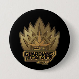 Guardians of the Galaxy Golden Insignia Button