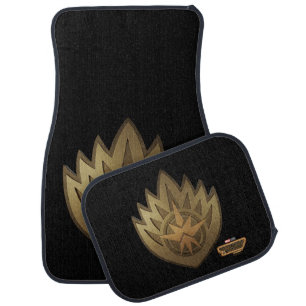 Guardians of the Galaxy Golden Insignia Car Floor Mat