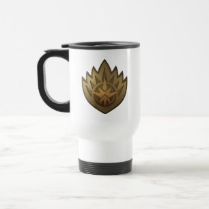 Guardians of the Galaxy Golden Insignia Travel Mug