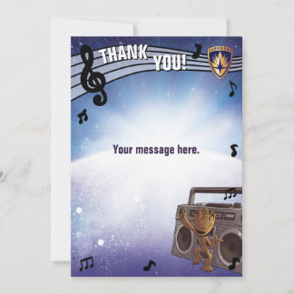 Guardians of the Galaxy - Groot - Birthday Invitation
