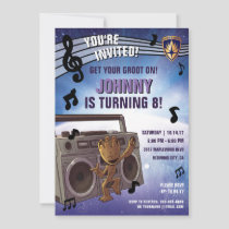 Guardians of the Galaxy - Groot - Birthday Invitation
