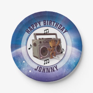 Guardians of the Galaxy - Groot - Birthday Paper Plates