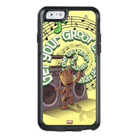 Guardians Of The Galaxy | Groot Boombox Otterbox Iphone 6/6s Case