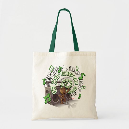 Guardians of the Galaxy Groot Boombox Tote Bag