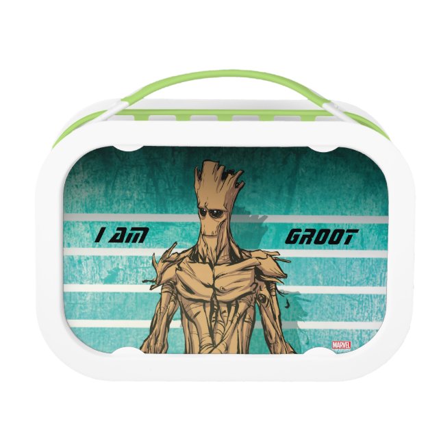 Guardians of the Galaxy | Groot Mugshot Lunch Box (Front)