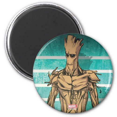 Guardians of the Galaxy  Groot Mugshot Magnet