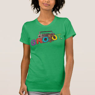 Guardians of the Galaxy   Groot Name Boombox T-Shirt