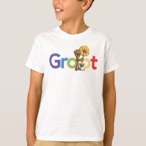 Guardians of the Galaxy | Groot Name Flower T-Shirt