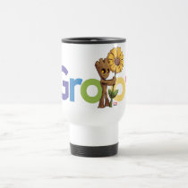 Guardians of the Galaxy | Groot Name Flower Travel Mug