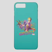 Guardians of the Galaxy | Groot Neon Graphic iPhone 8 Plus/7 Plus Case