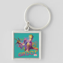 Guardians of the Galaxy | Groot Neon Graphic Keychain