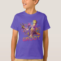 Guardians of the Galaxy | Groot Neon Graphic T-Shirt
