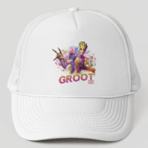 Guardians of the Galaxy | Groot Neon Graphic Trucker Hat