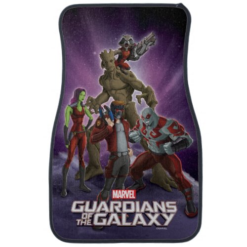 Guardians of the Galaxy  Group In Space Car Mat