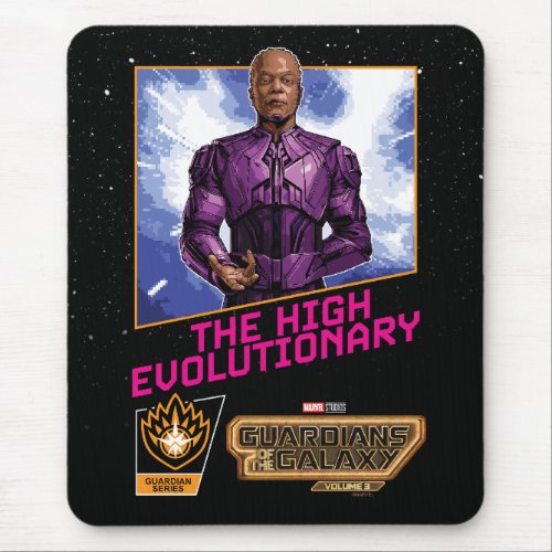 Guardians of the Galaxy High Evolutionary Box Art Mouse Pad