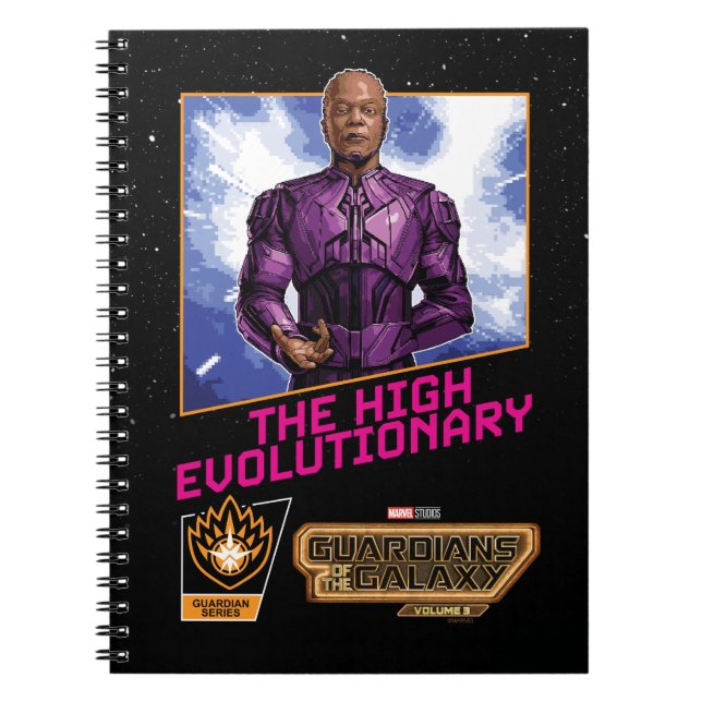 Guardians of the Galaxy High Evolutionary Box Art Notebook (Front)