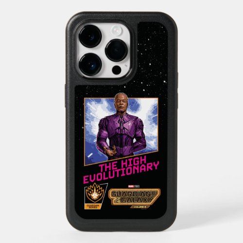 Guardians of the Galaxy High Evolutionary Box Art OtterBox iPhone 14 Pro Case