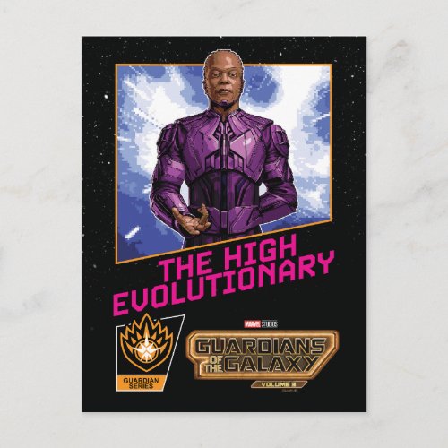 Guardians of the Galaxy High Evolutionary Box Art Postcard