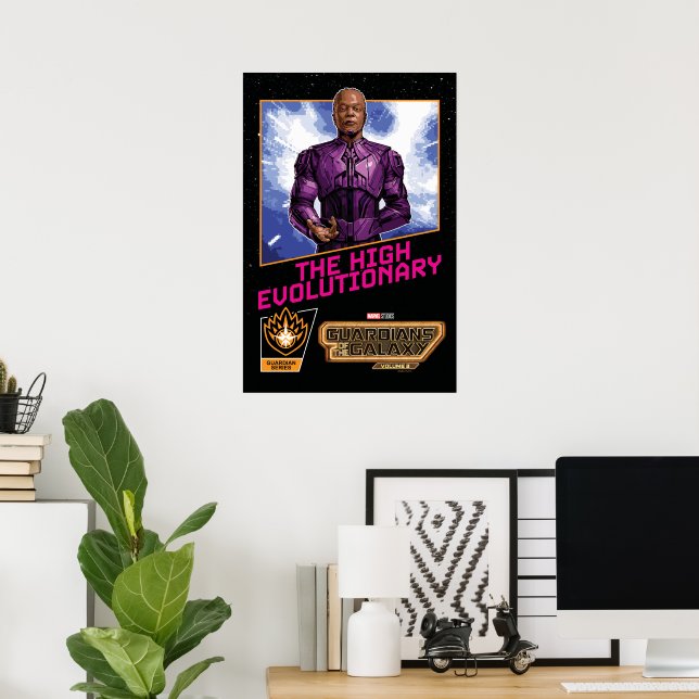 Guardians of the Galaxy High Evolutionary Box Art Poster (Home Office)