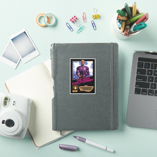 Guardians of the Galaxy High Evolutionary Box Art Sticker (iPad Cover)