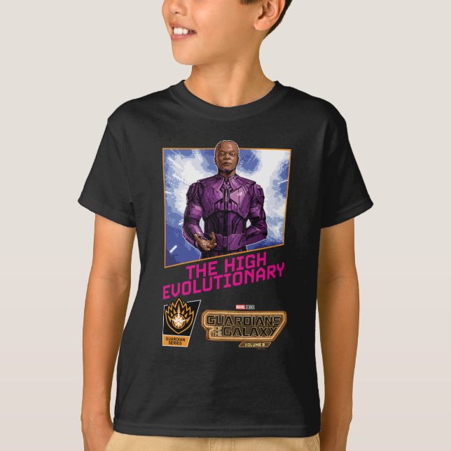 Guardians of the Galaxy High Evolutionary Box Art T-Shirt (Front)