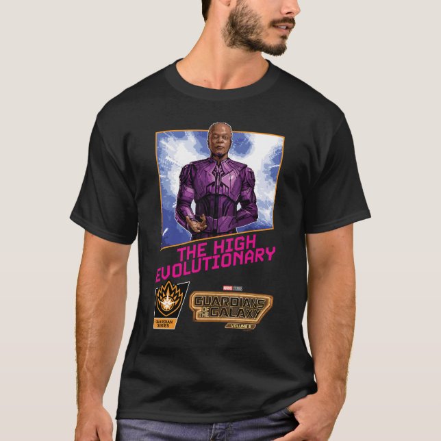 Guardians of the Galaxy High Evolutionary Box Art T-Shirt (Front)