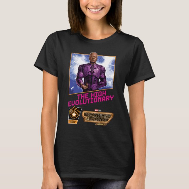 Guardians of the Galaxy High Evolutionary Box Art T-Shirt (Front)