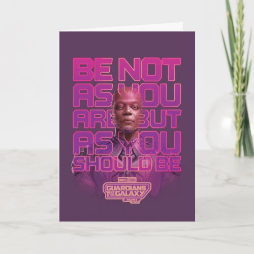 Guardians of the Galaxy High Evolutionary Quote Card