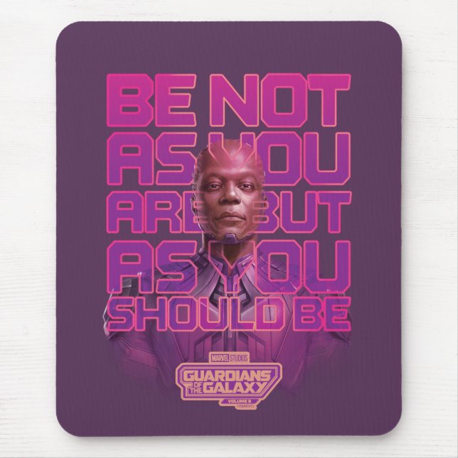 Guardians of the Galaxy High Evolutionary Quote Mouse Pad (Front)