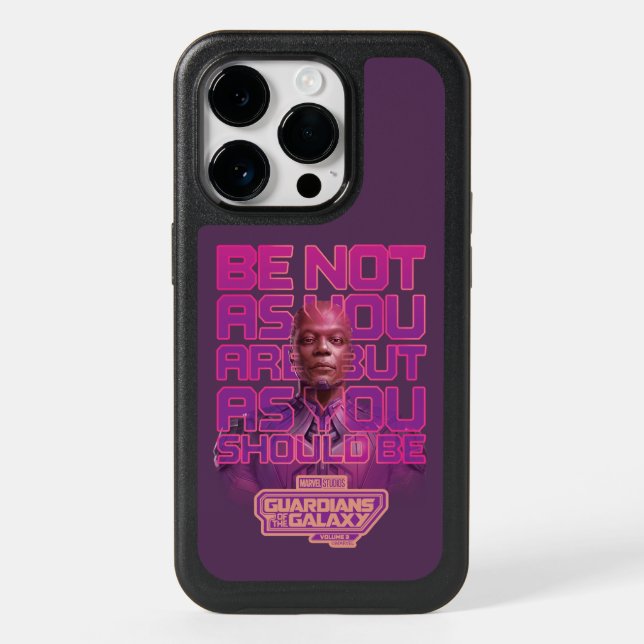 Guardians of the Galaxy High Evolutionary Quote Otterbox iPhone Case (Back)