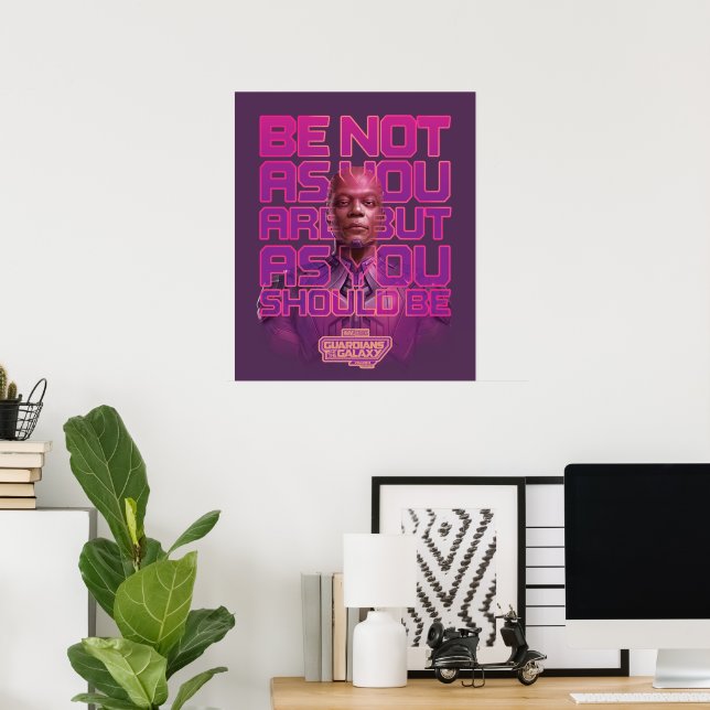 Guardians of the Galaxy High Evolutionary Quote Poster (Home Office)